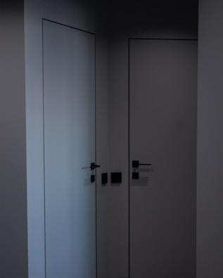 A modern door with a sleek finish, enhancing any entryway.