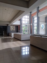 Spacious commercial unit with large windows letting in natural light.