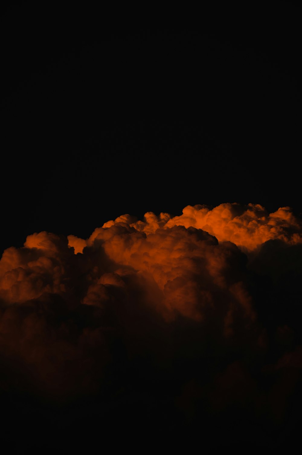 a plane flying in the sky with a lot of clouds