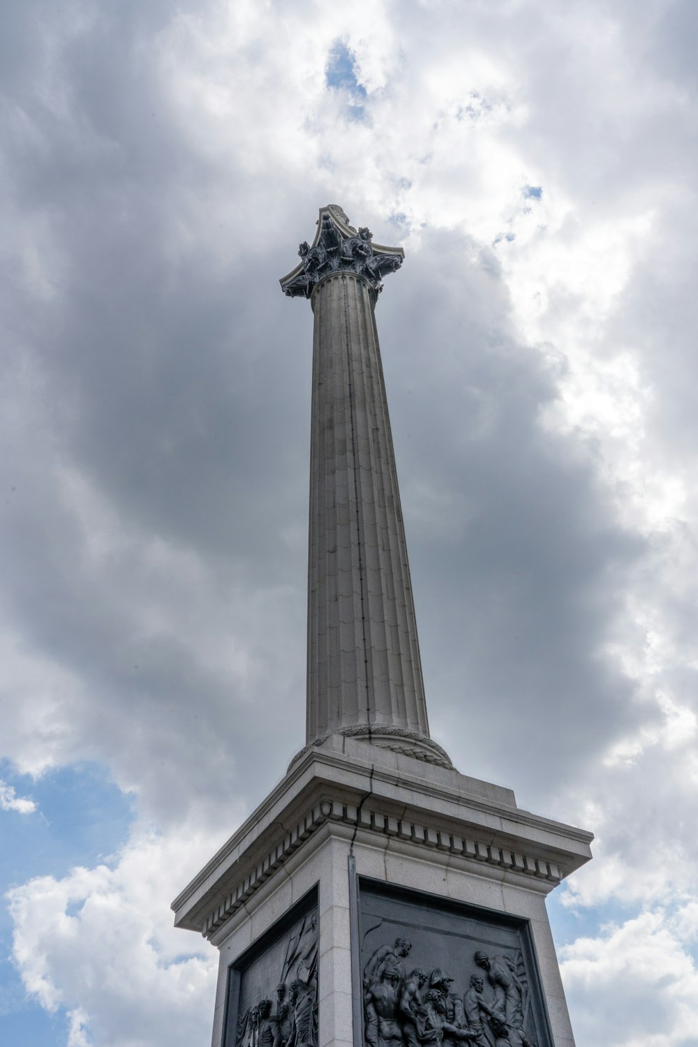 a monument with a cross on top of it