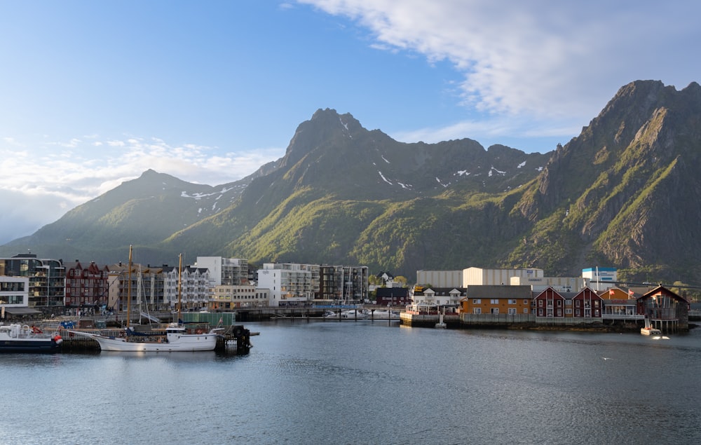 a body of water with a bunch of boats in it