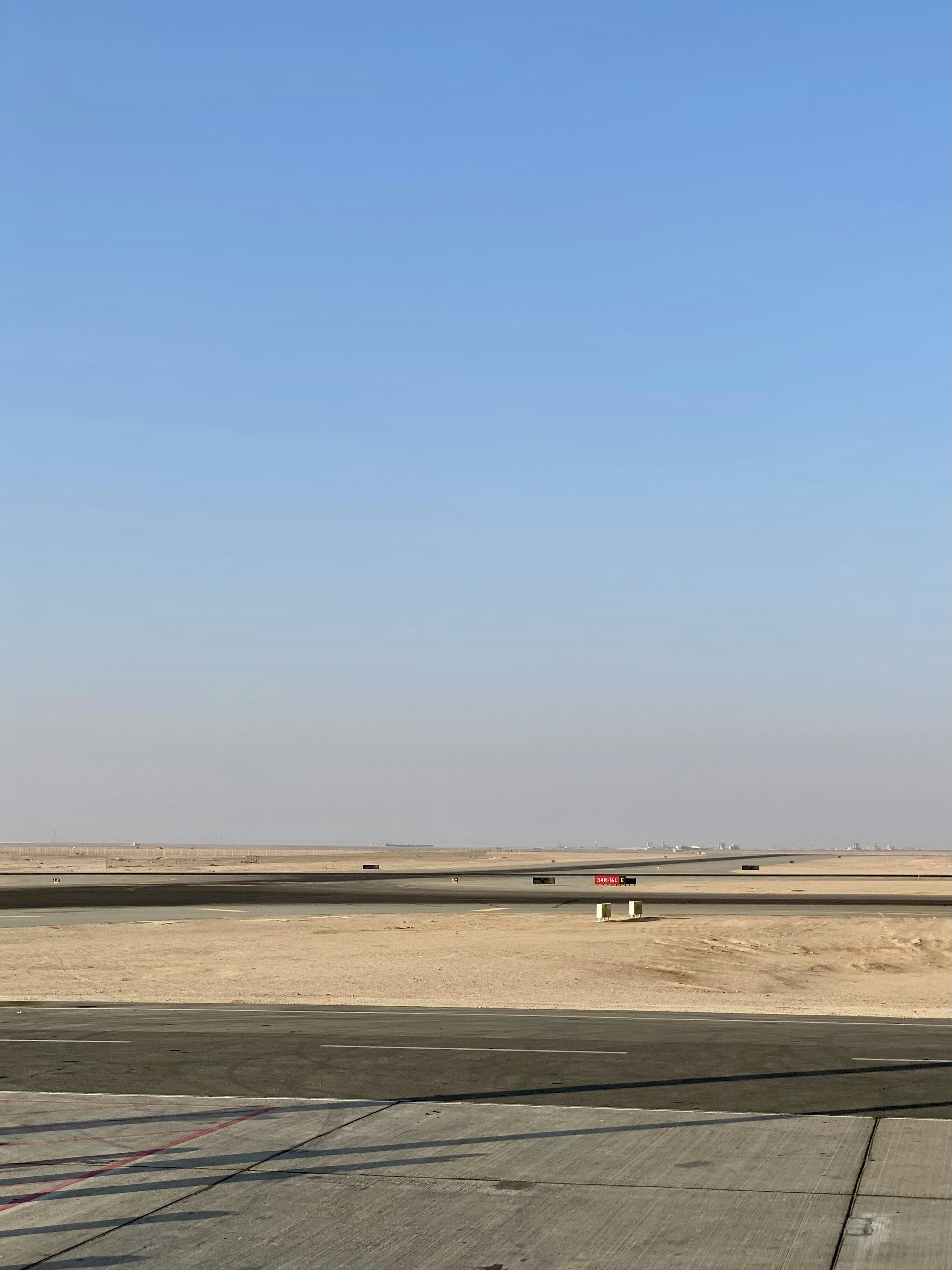 a plane that is sitting on a runway