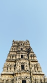 A beautiful view of the Jagannath temple under a clear blue sky.
