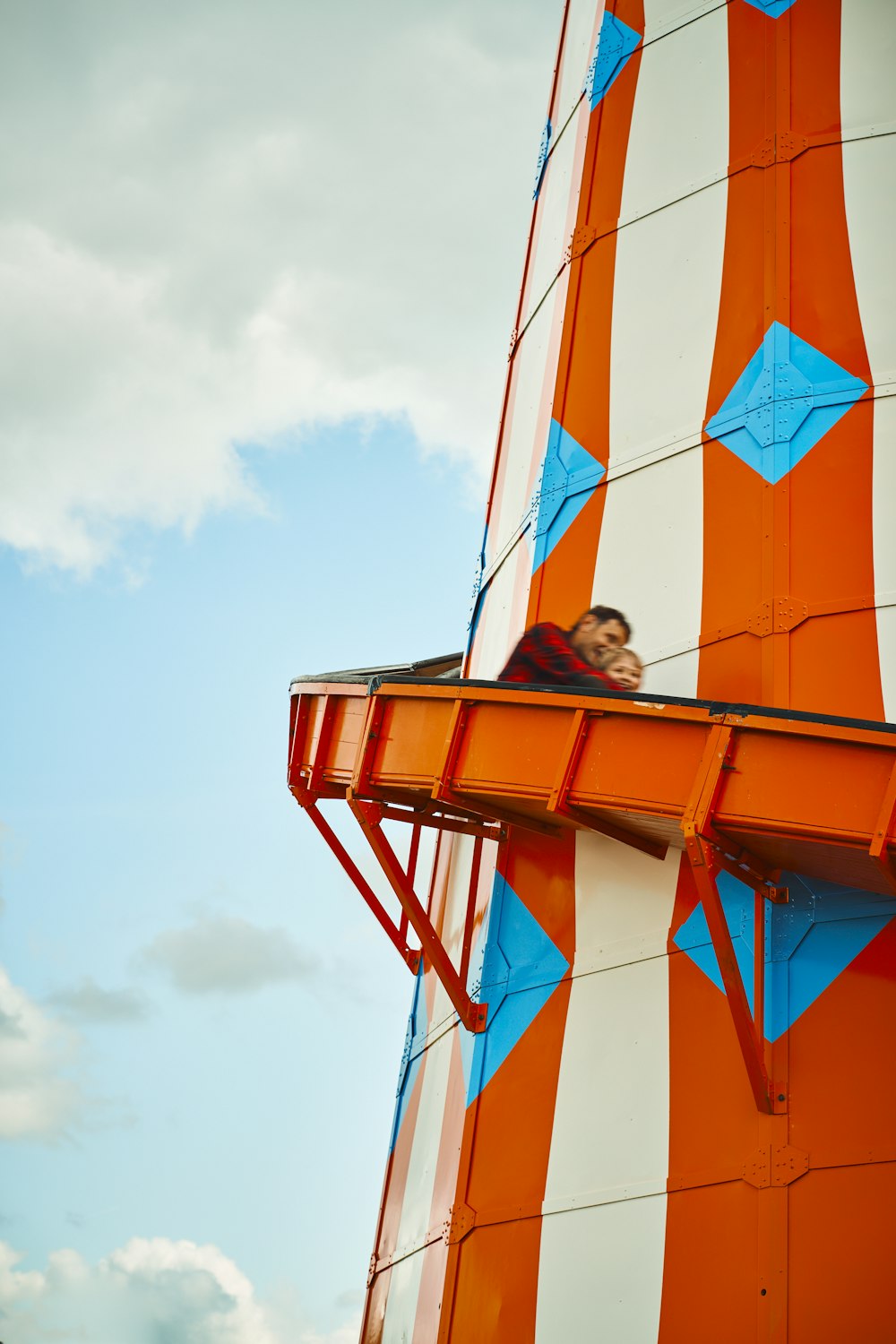 a close up of a large kite