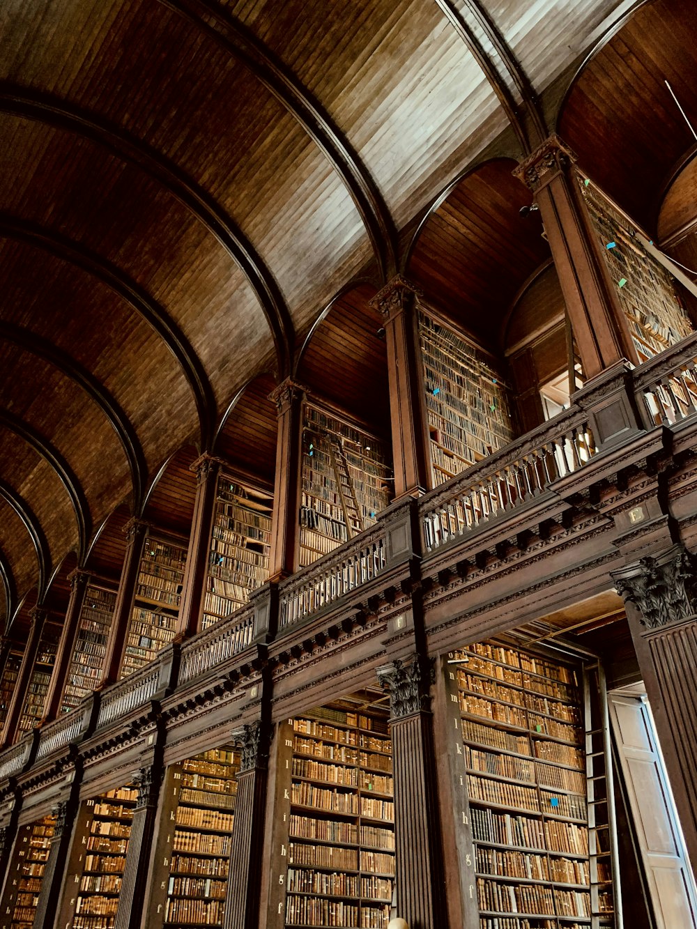 a large library filled with lots of books