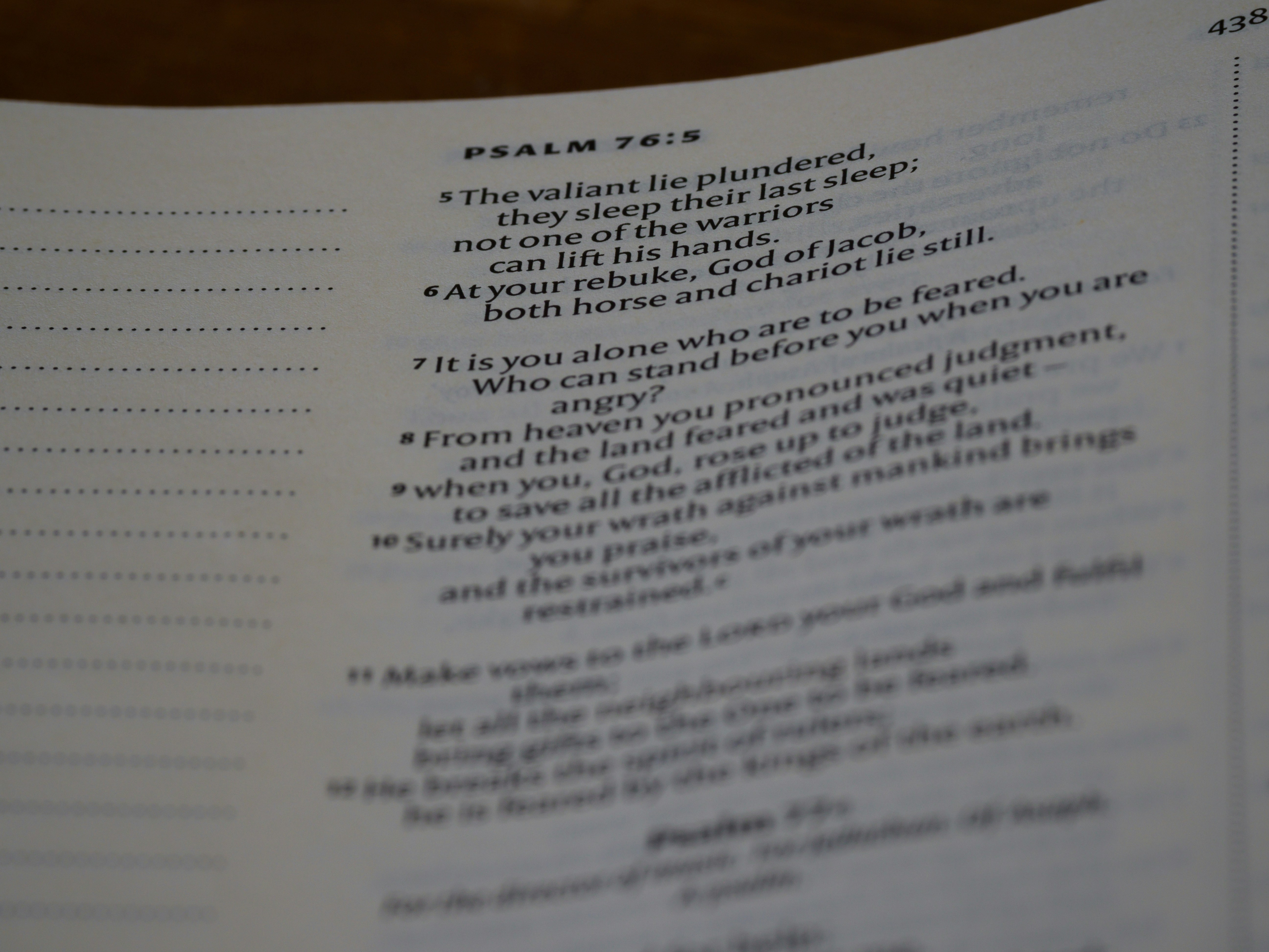 a close up of a book with a poem on it