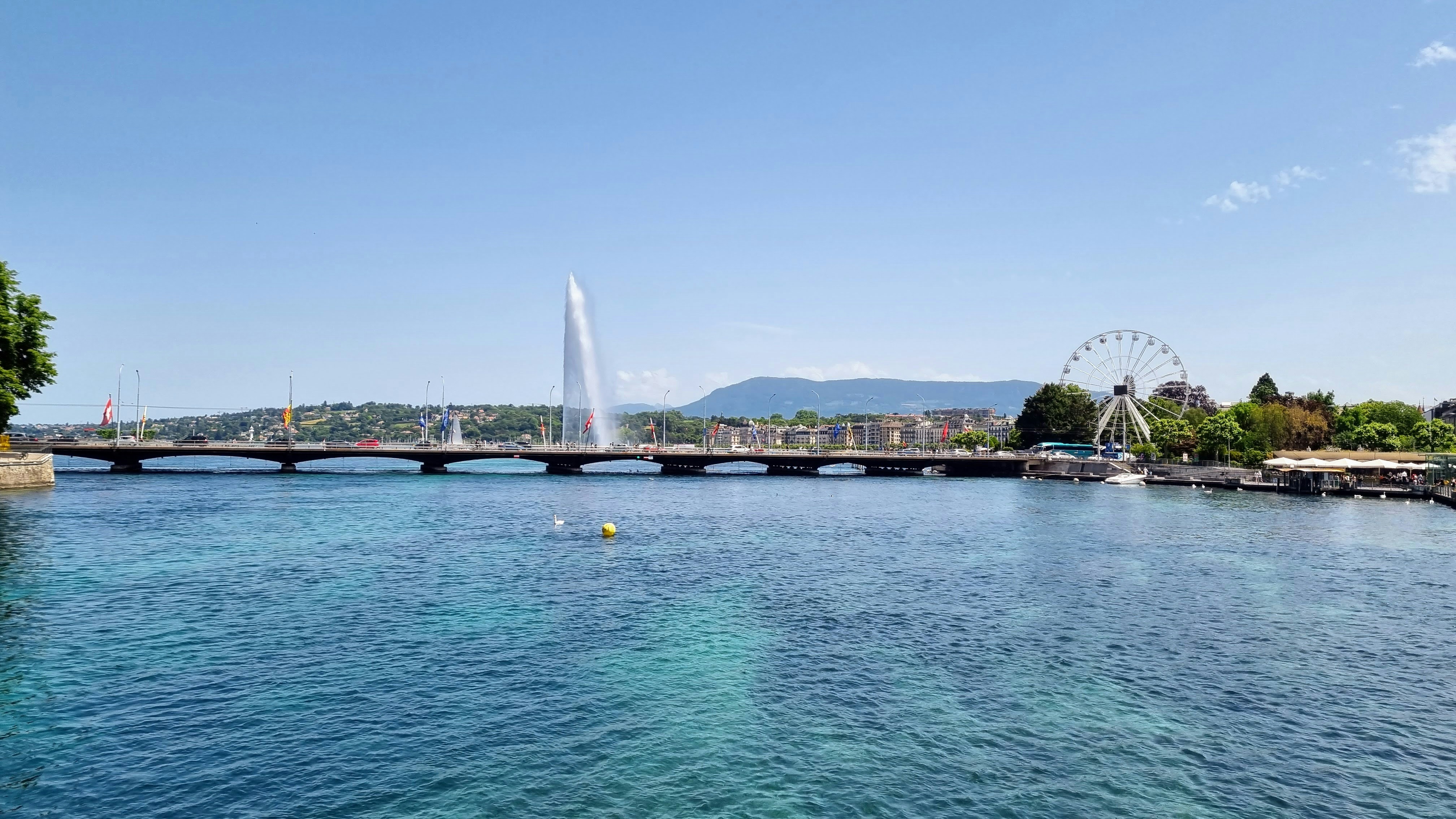View of Mont-Blanc Bridge