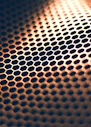 a close up view of a honeycomb pattern