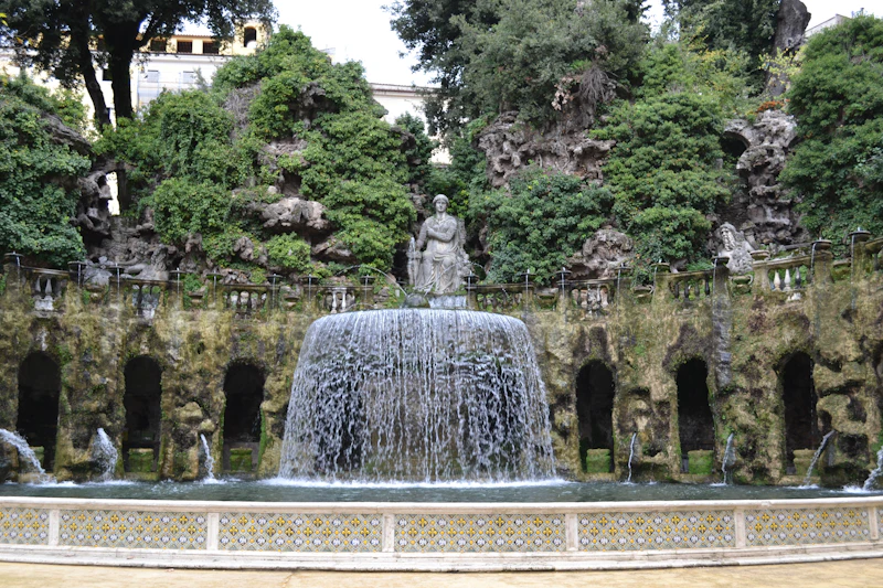 The gardens of the Villa d'Este, Tivoli