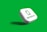 A 3D representation of the Glassdoor logo on a white square block against a green background.