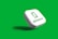A 3D representation of the Glassdoor logo on a white square block against a green background.