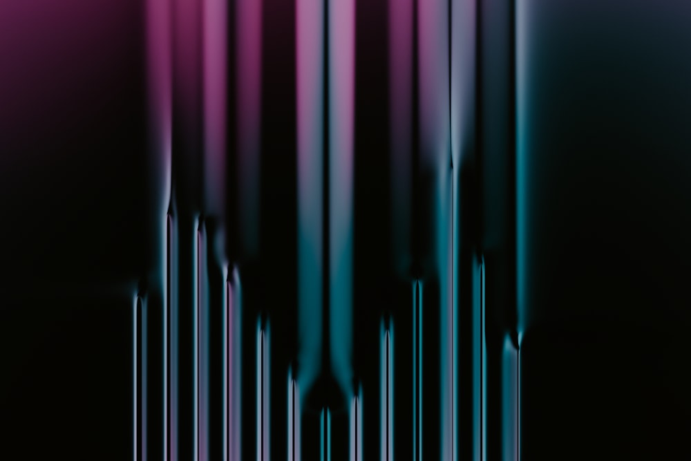 a black and purple background with vertical lines