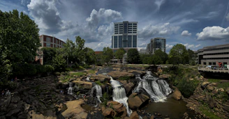 Local Scoopers at Falls Park Greenville, SC 