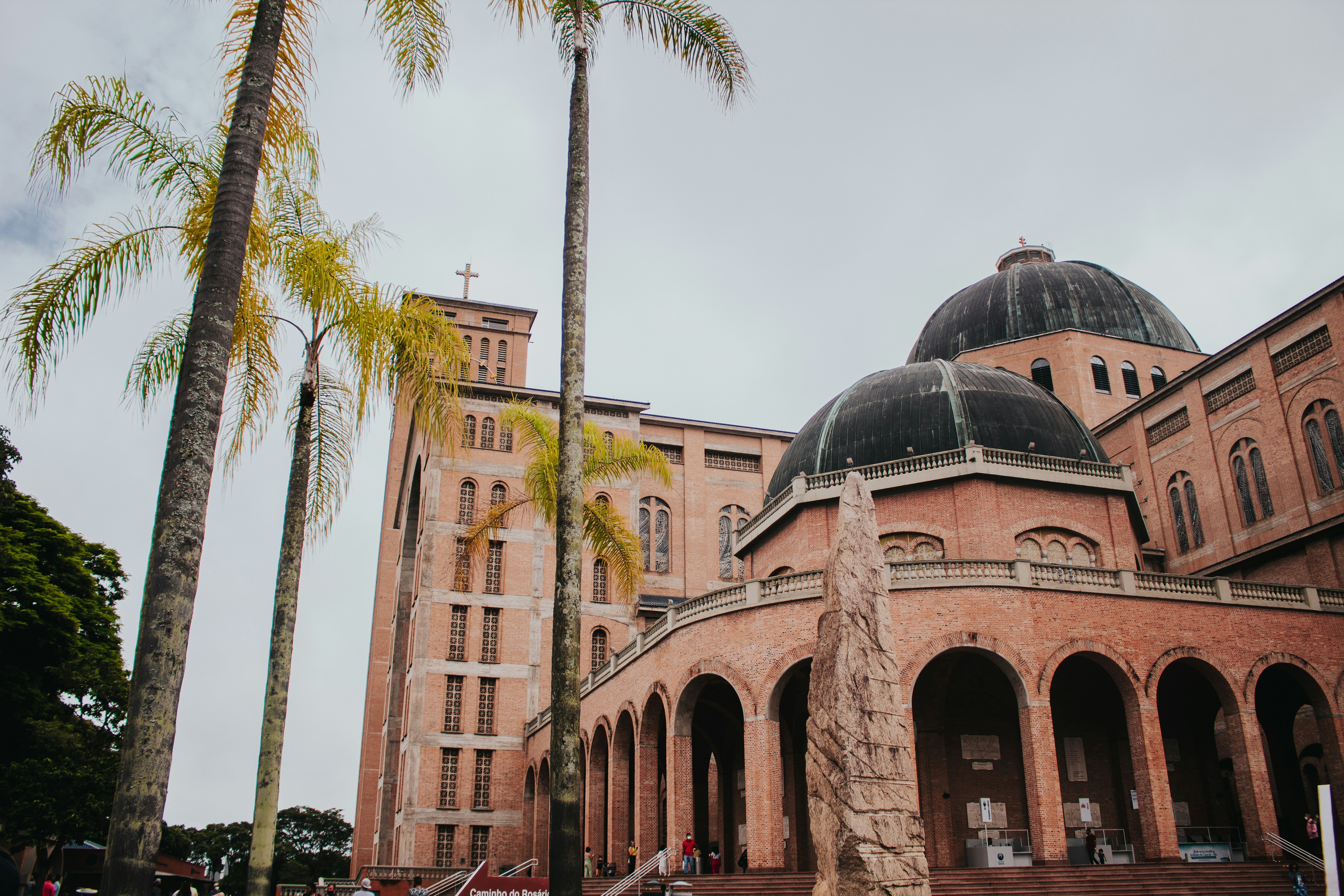 a large building with a dome on top of it