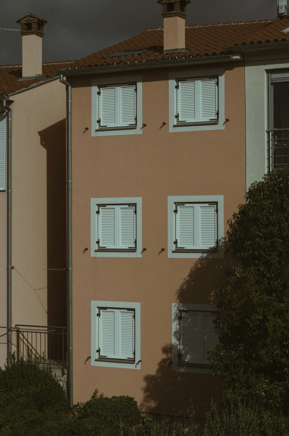 a building with a clock on the front of it