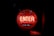 A round neon sign displaying the word 'Enter' in bright red letters, set against a dark background.