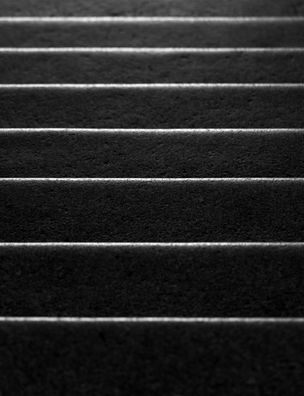 a black and white photo of some stairs