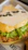 A close-up of a golden, crispy chicken sandwich with fresh lettuce and tomato.