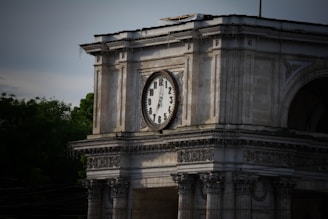Picture of volunteers maintaining the monumental clock.