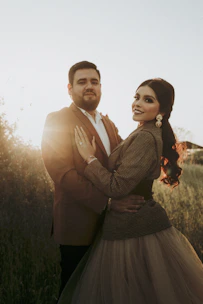 A stylish engagement session in Milan’s chic city streets with soft natural light.