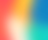 Close-up of a color wheel blending warm and cool tones smoothly.