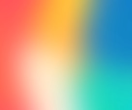 A smooth gradient of colors blending from red to yellow to blue, creating a seamless transition across the spectrum.