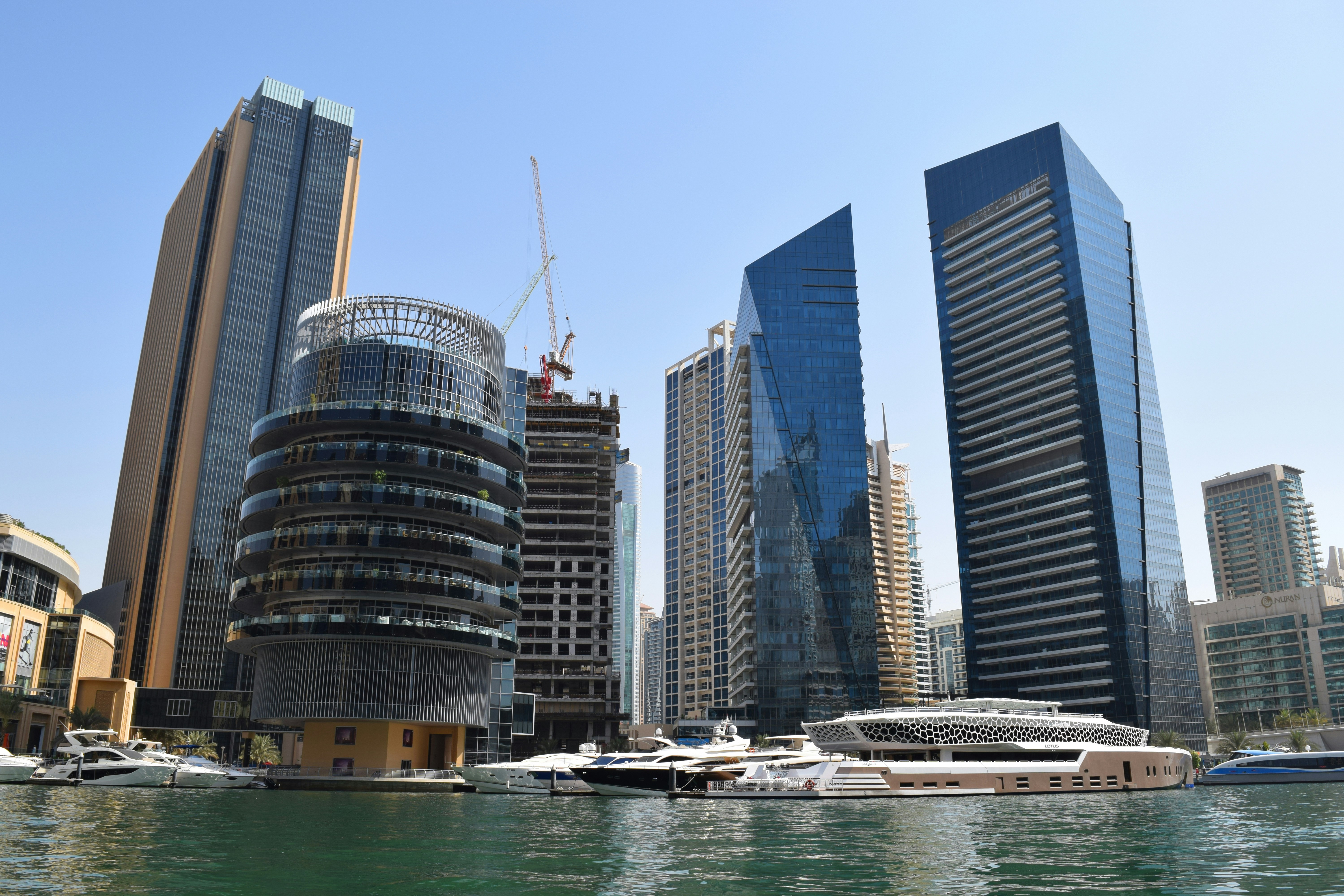 Brickell Miami financial district skyline with luxury high-rises and bay views