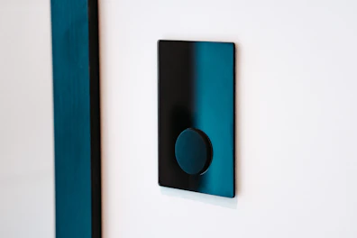 Selection of stylish electrical switches with modern designs.