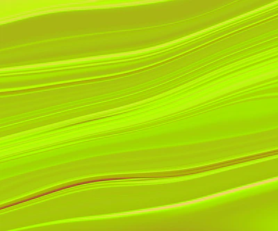 Fluid lines and splashes of green and pink creating a dynamic, musical flow.