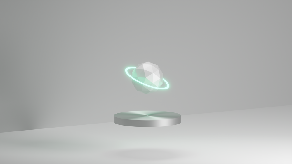a light bulb on a white surface