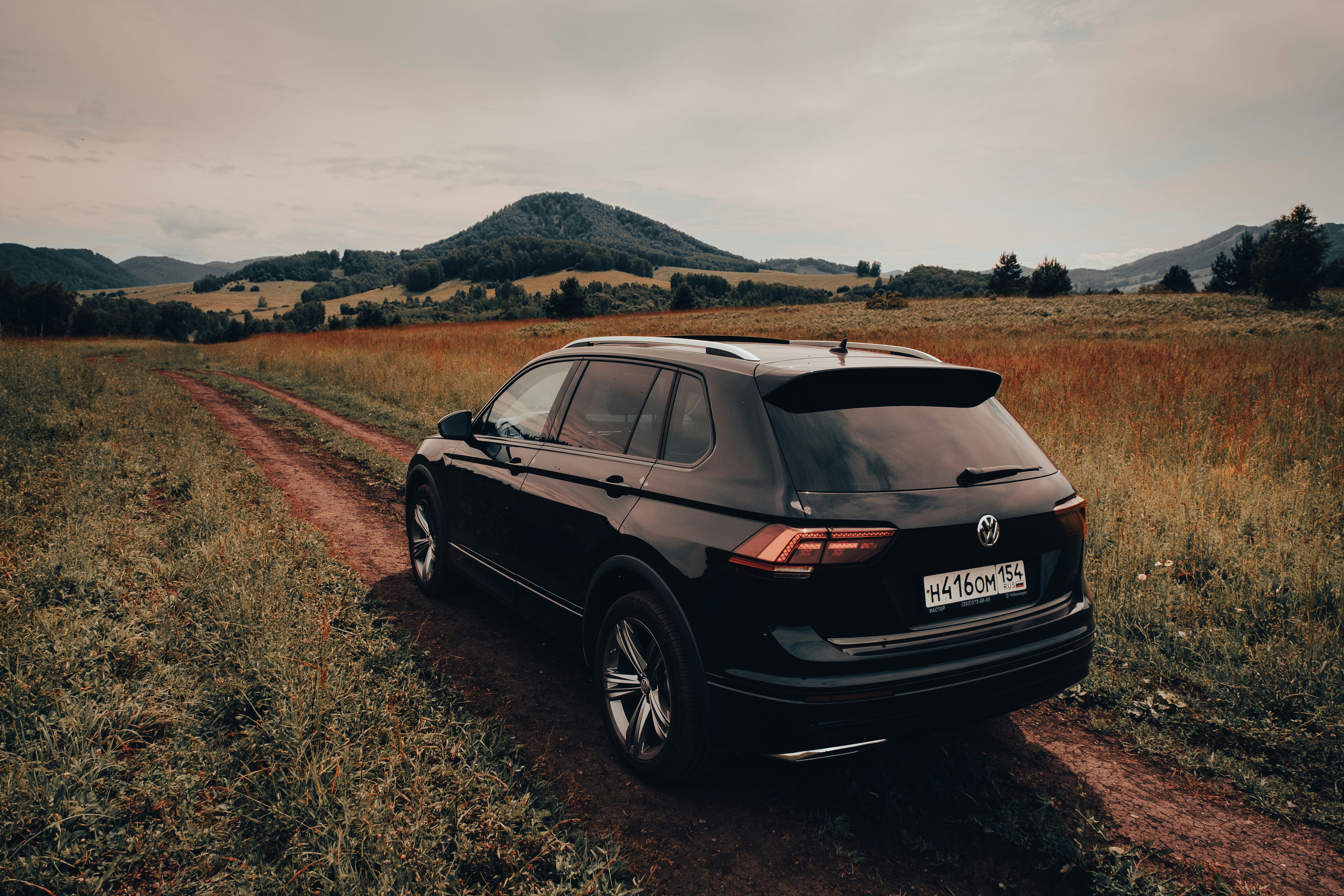 a car on a dirt road