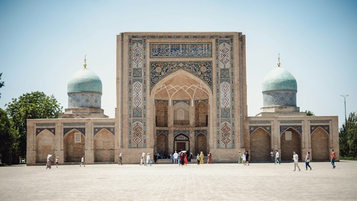 Free dating sites in Uzbekistan — Tashkent skyline where AimerWorld members connect