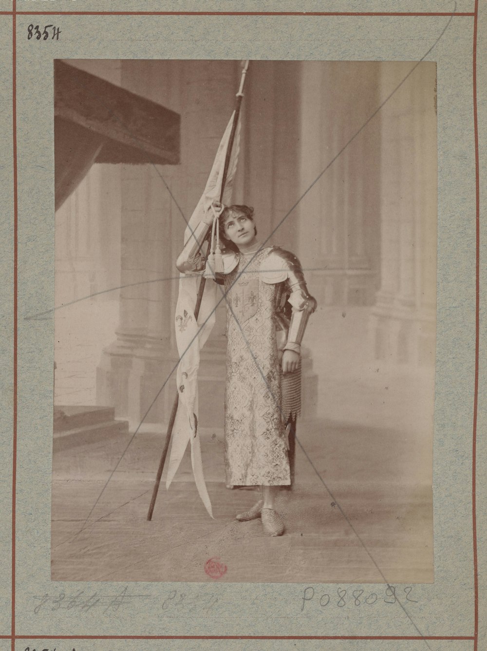 a person holding a sword