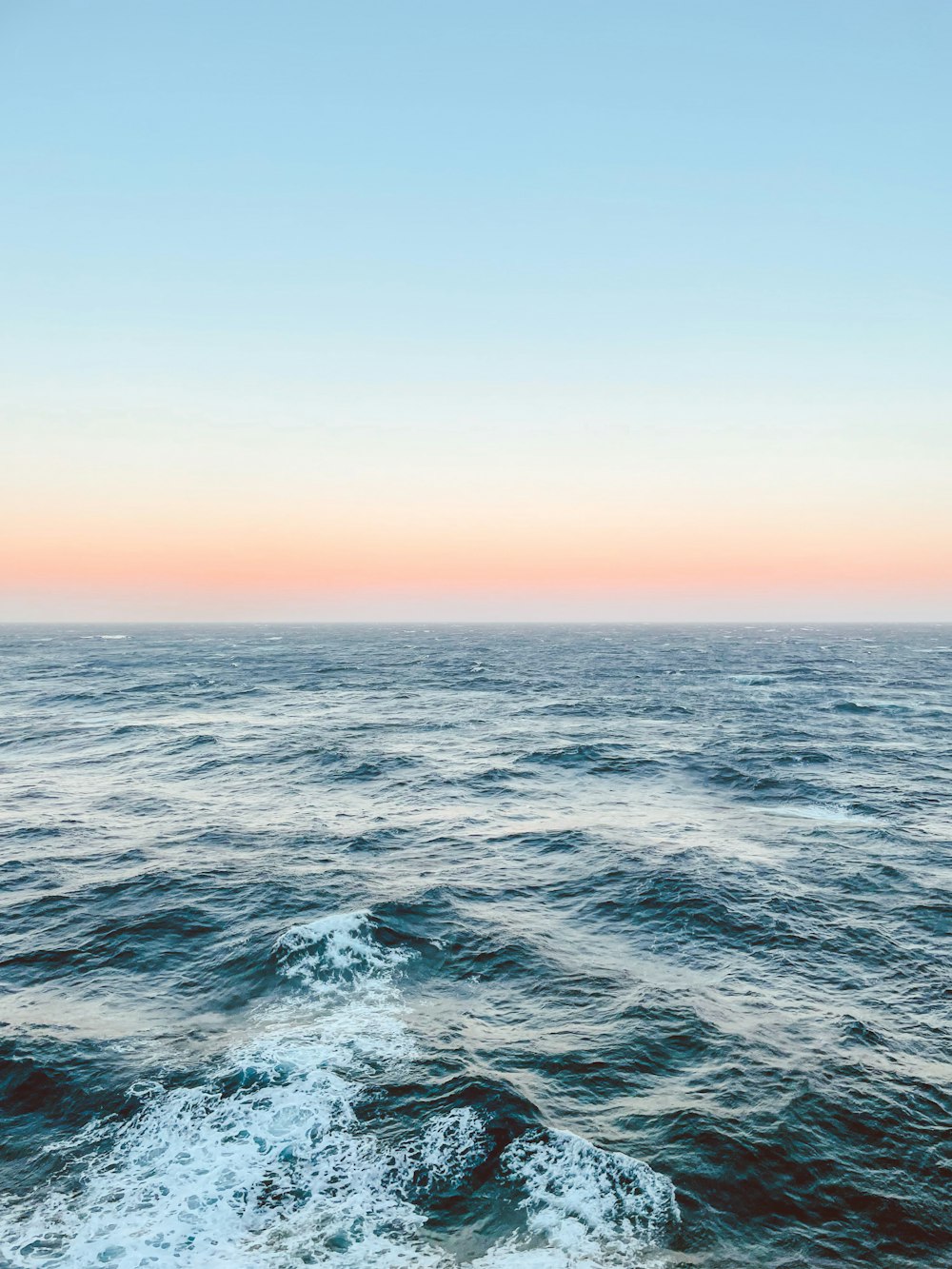 a body of water next to the ocean