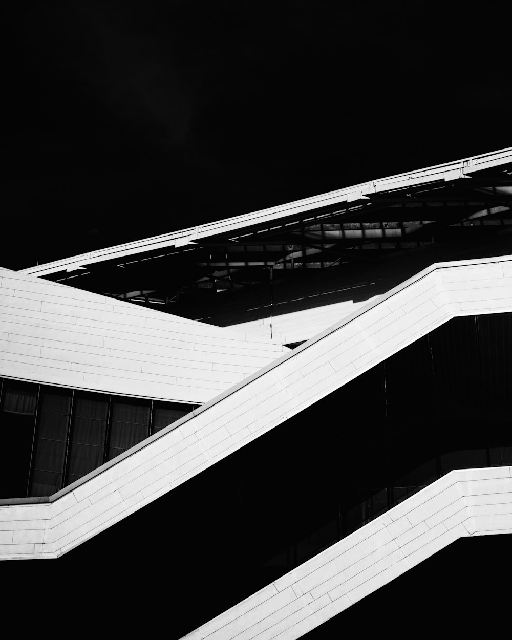 a building with a large staircase