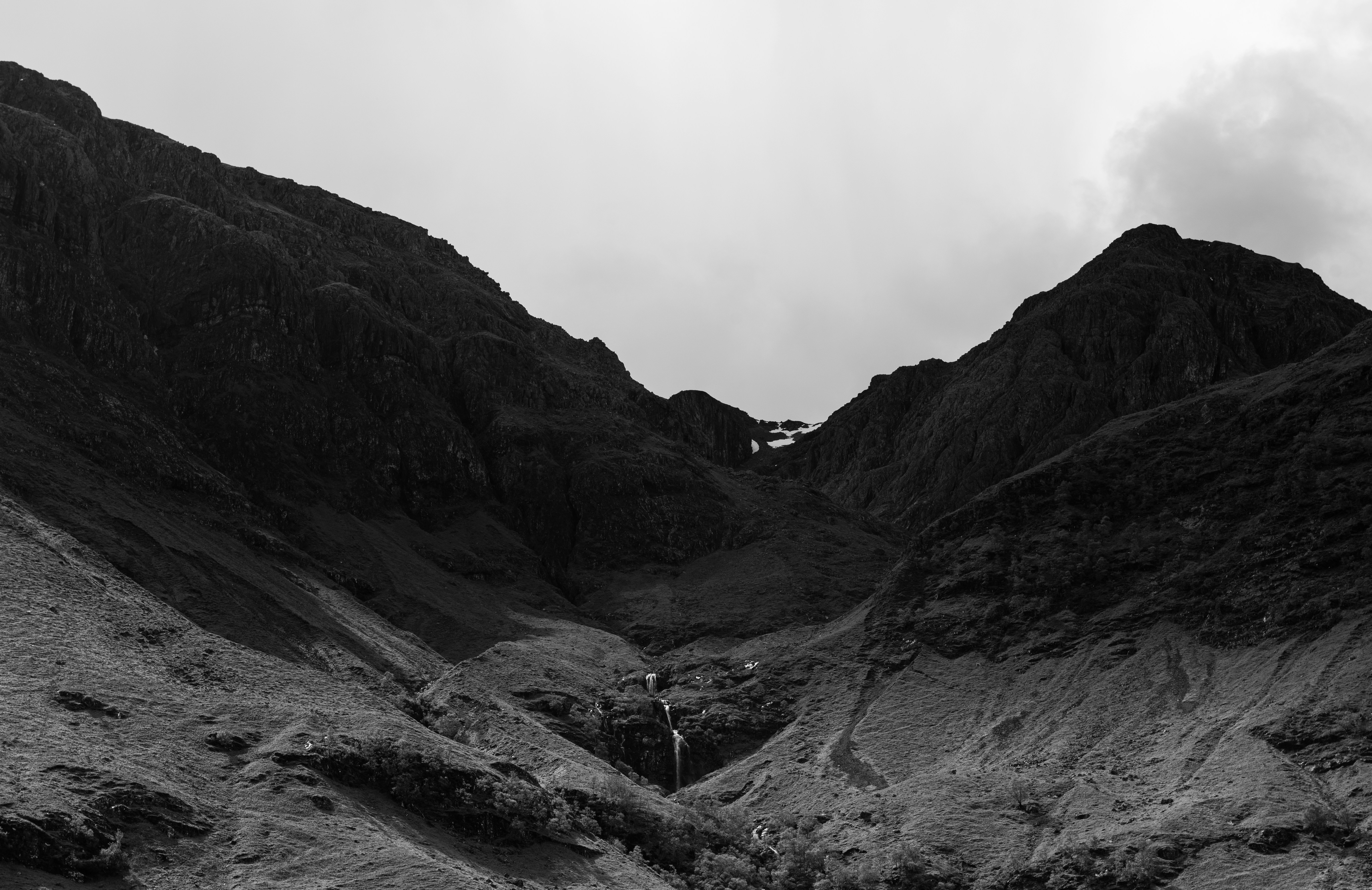 a rocky mountain side