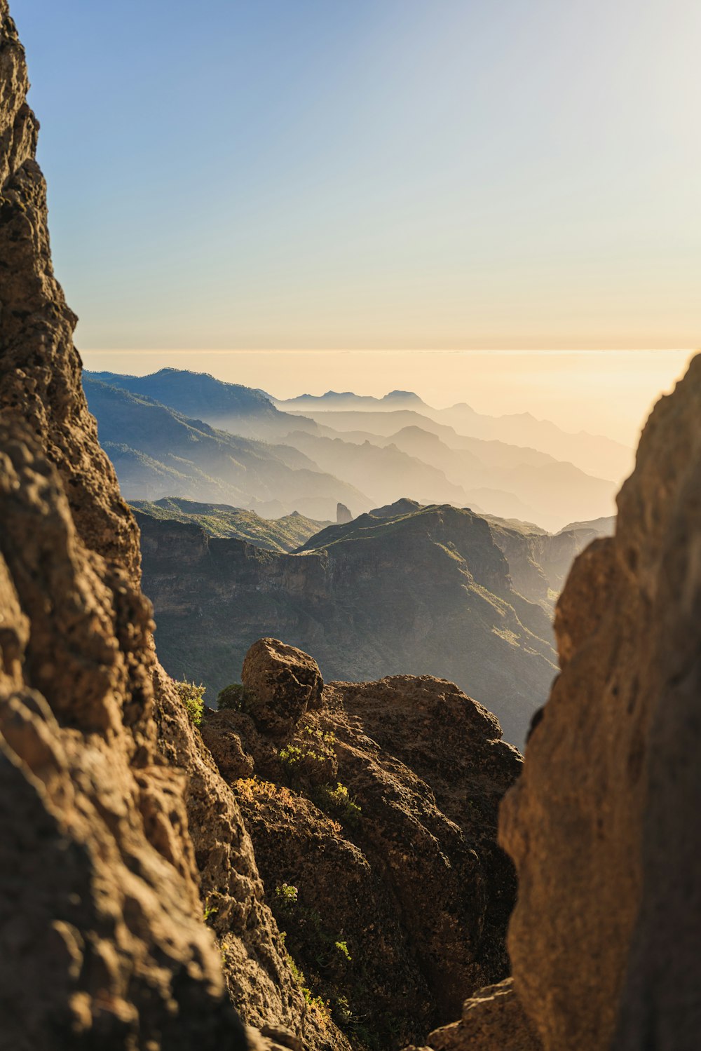 Une vue d’un canyon