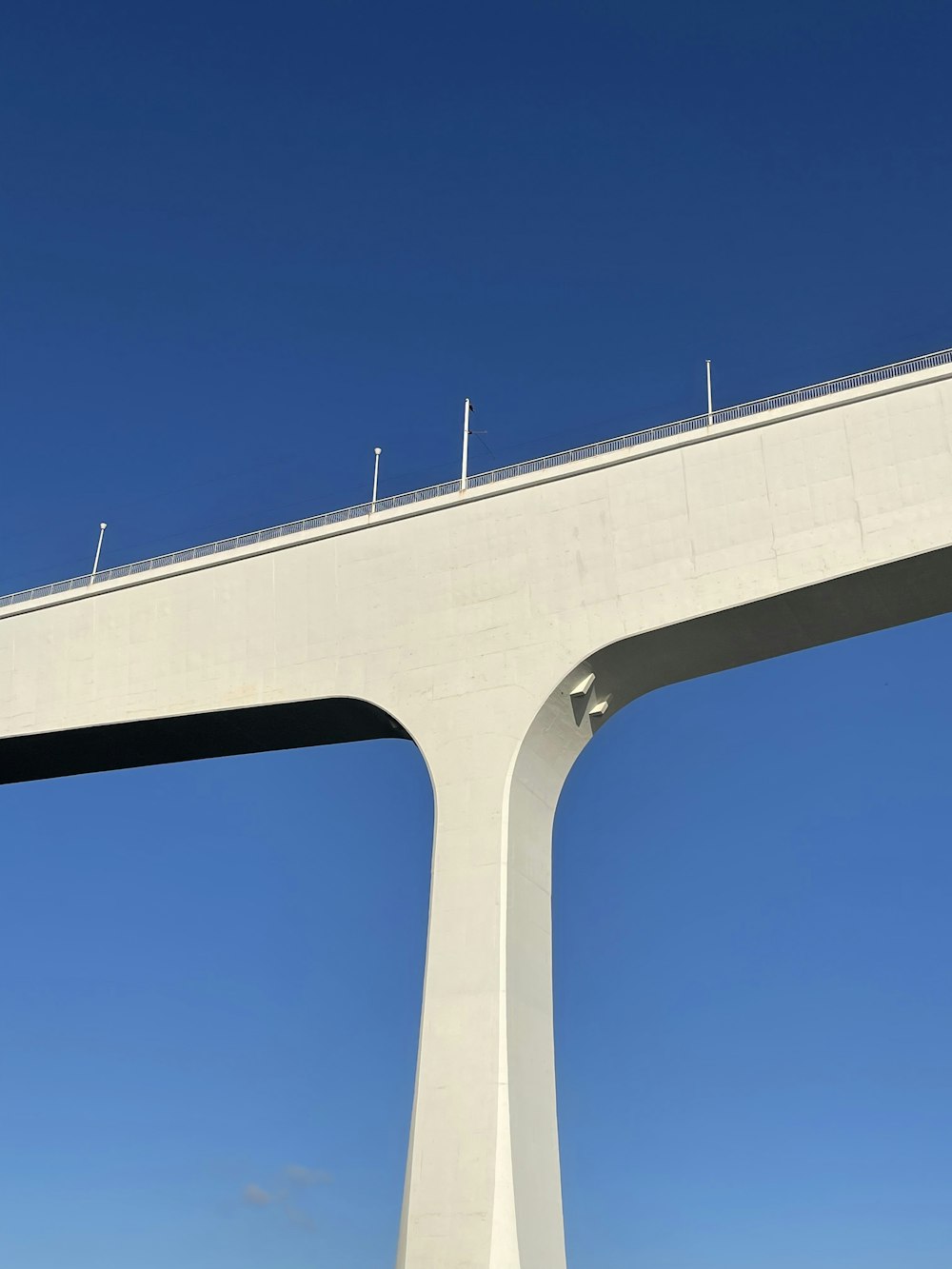 a large white bridge