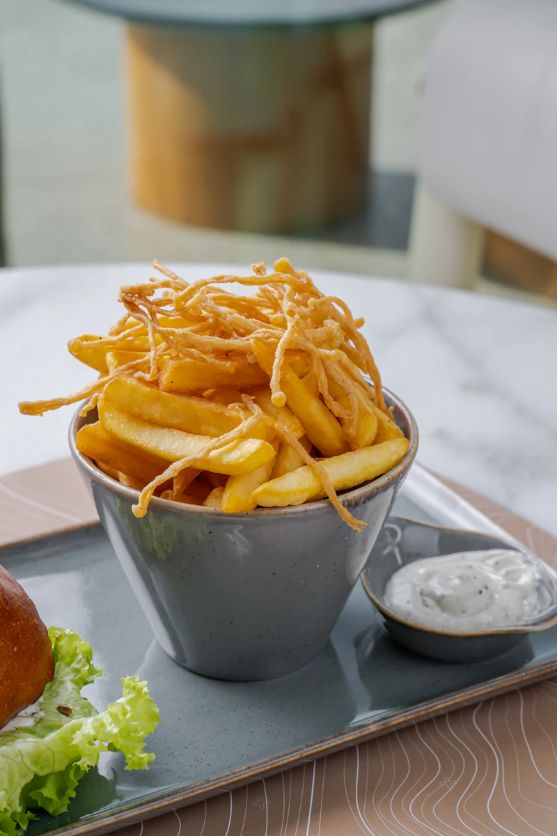 Foto ilustrativa de papas fritas
