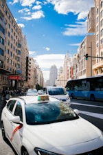 a busy city street