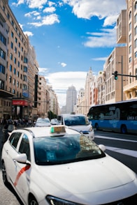 a busy city street