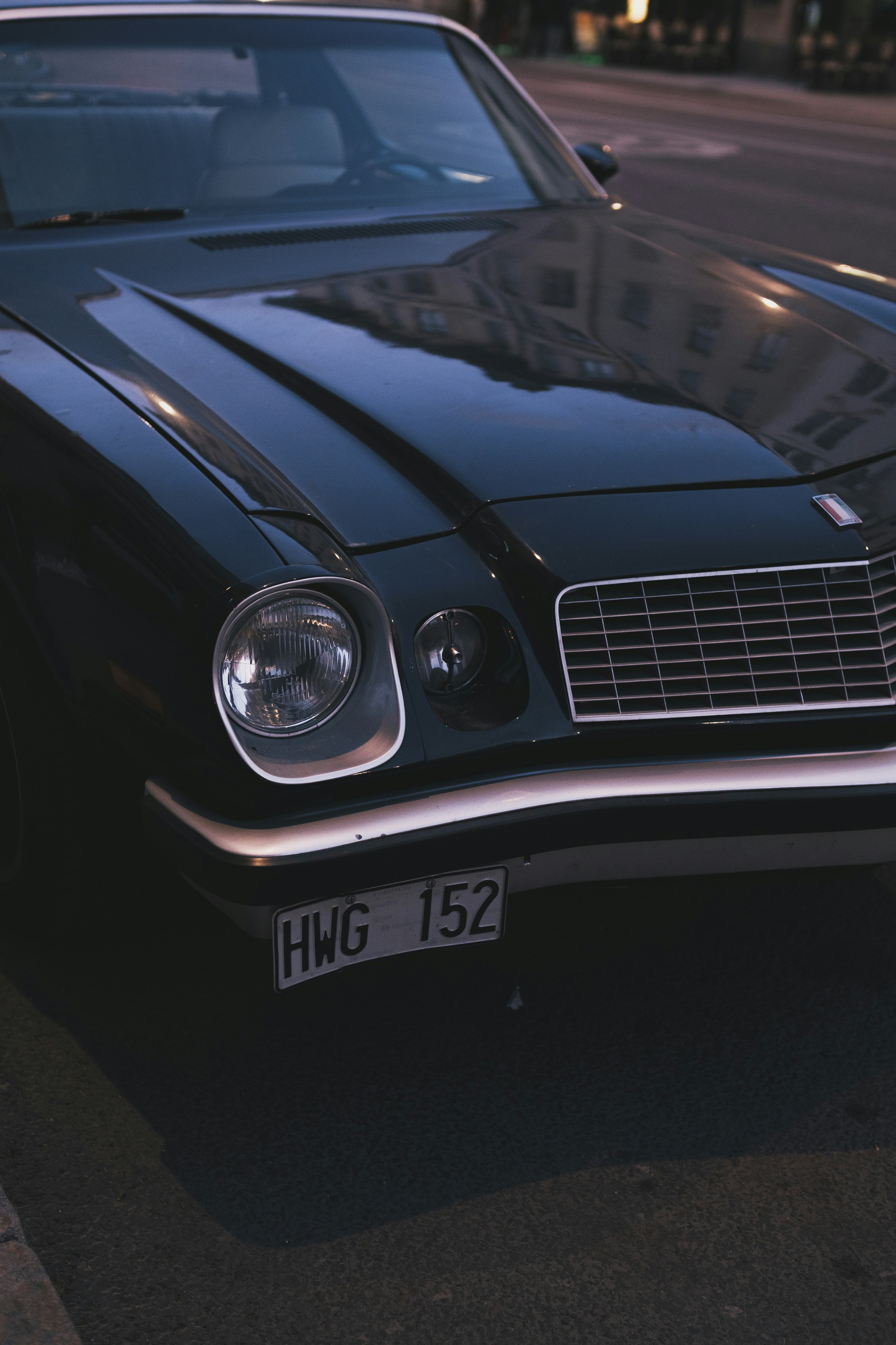 L’avant d’une voiture