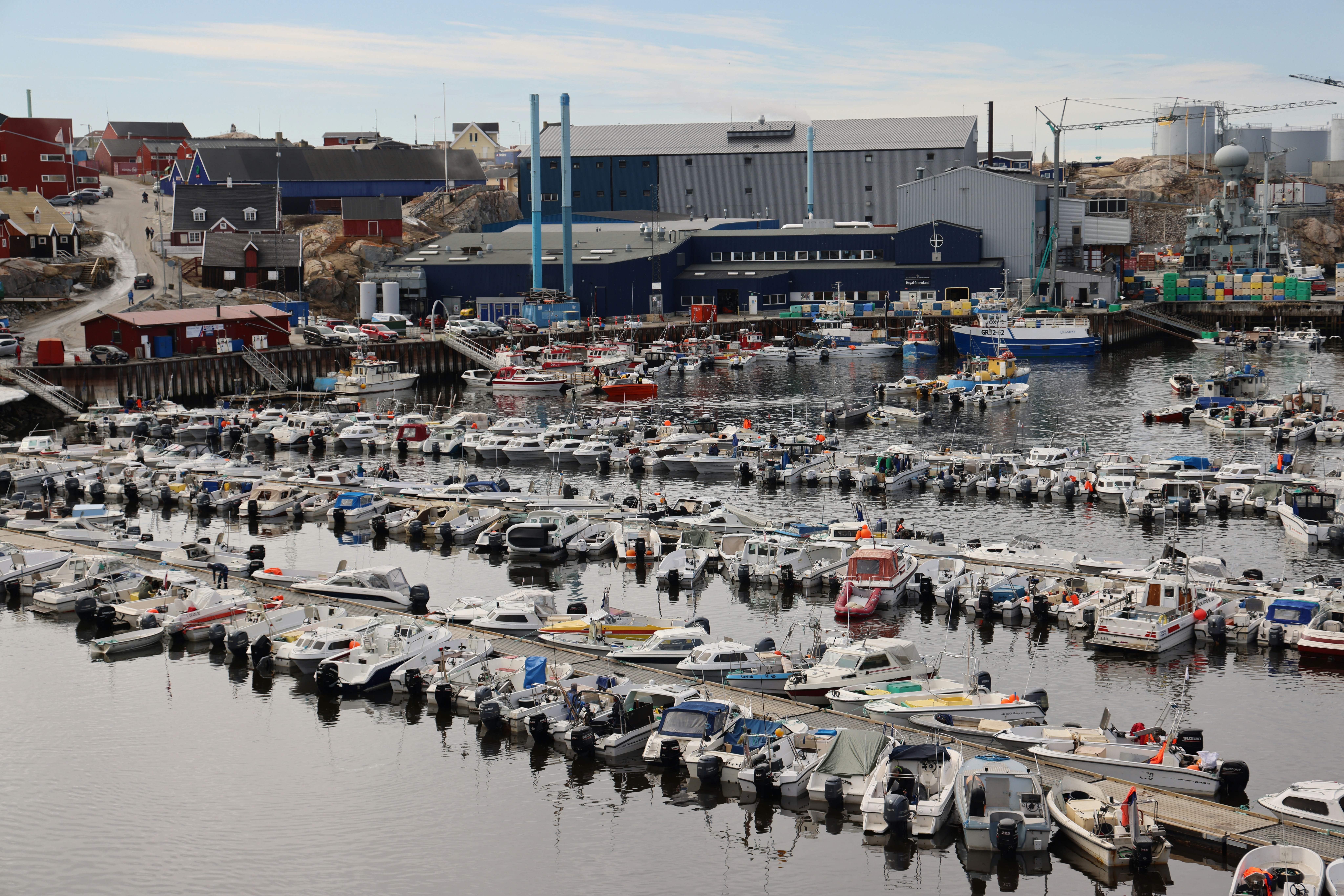 Un port plein de bateaux