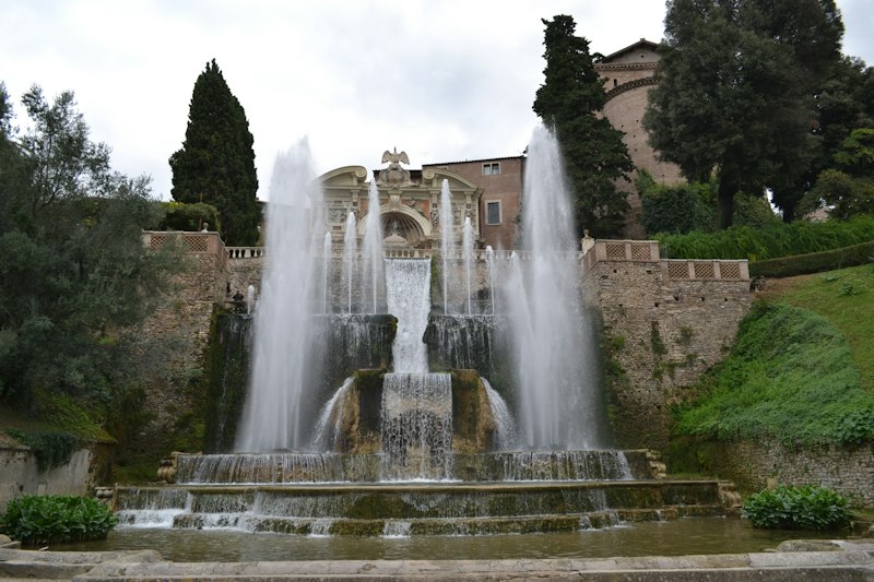Tivoli e a estrada para a Toscana