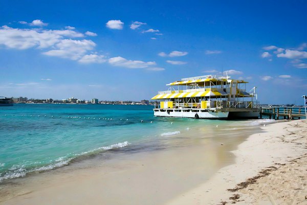 A boat on the water — Nassau, Bahamas