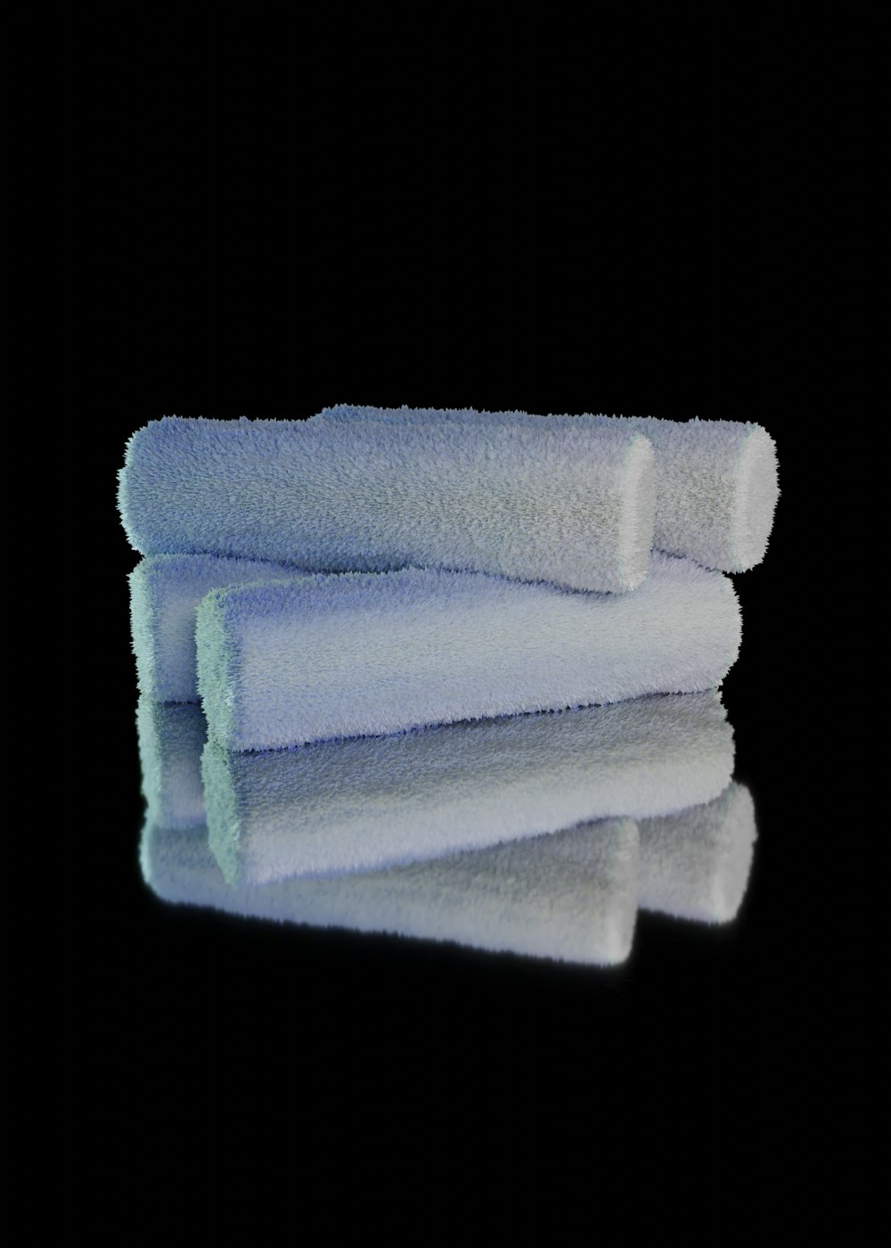 a close up of a towel