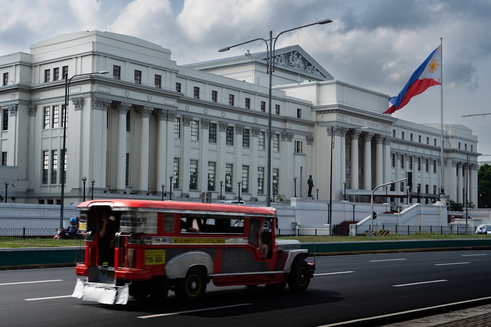 a firetruck on the street