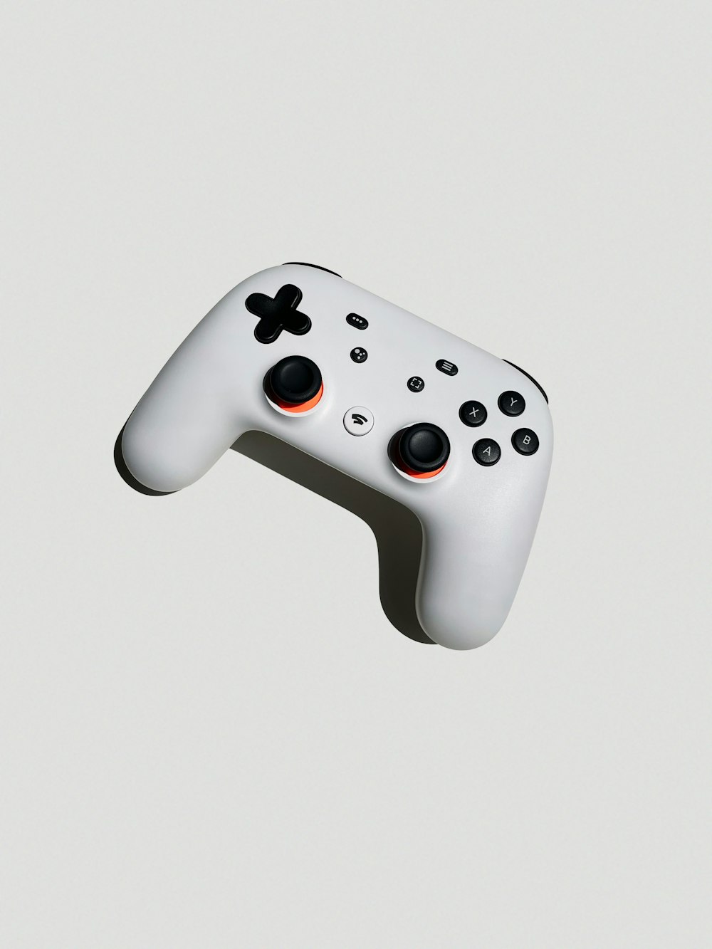 a white video game controller