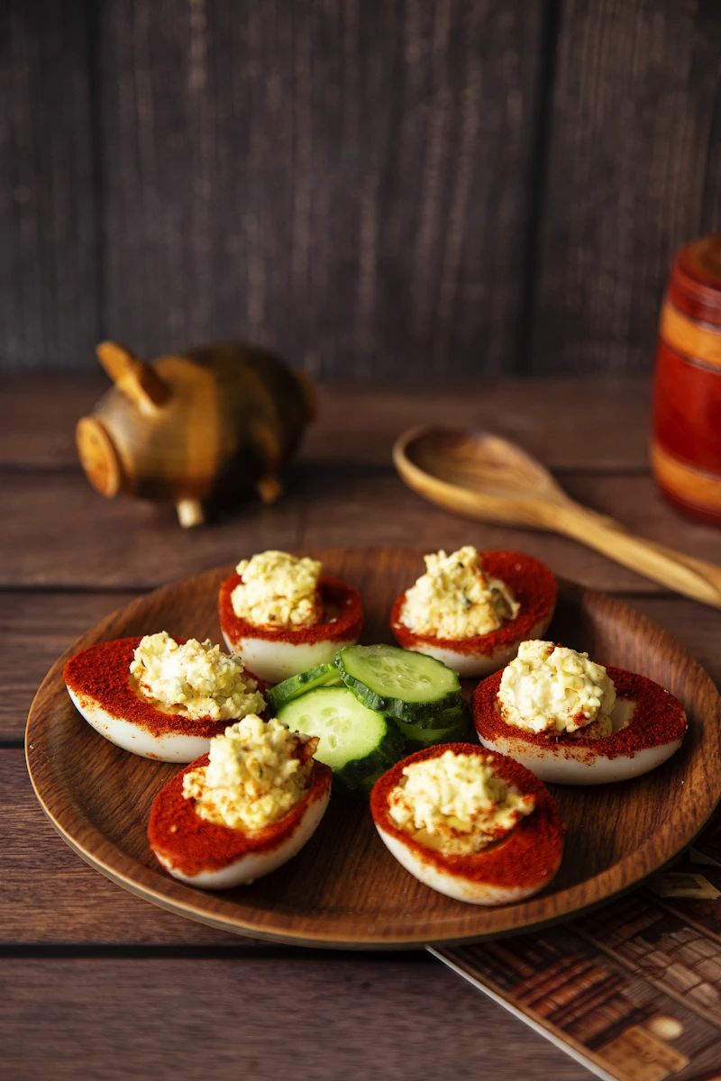 Huevos Rellenos al Pimentón