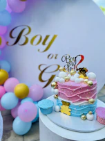 a birthday cake with a message